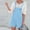 Light blue, variant on Baqcunre Jumpsuits for Women Women's New Summer Casual Fashion Strap Shorts Jumpsuit Strap Pants Jumpsuits for Women Dressy One Piece Jumpsuits for Women