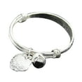 thumbnail image 6 of Soumake Bracelet Embossing Design Adjustable Jewelry Bell Pendant Baby Bangle For Toddler Fashion, 6 of 8