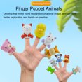thumbnail image 2 of Musbetu 5/10Pcs Farm Animal Toy Number Learning Counting Matching Sorting Fine Motor Game Educational Mini Animal Finger Puppet Toddlers Boys Girls Gift, 2 of 7