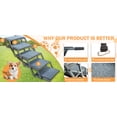 thumbnail image 7 of Dog Ramp for Car Truck SUV Dog Stairs for Large Dogs Folding Pet Stairs with Non-Slip Rug Surface Supports Up to 250 lbs (5 Steps), 7 of 7