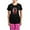 With Pink Pant, variant on CafePress - Proud Poodle Mom Women's Dark Pajamas - Women's Short Sleeve Print T-Shirt and Pants Dark Cotton Pajama Set