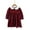 C90/Red, variant on Afdoent Girls Fashion Dresses Elegant Floral Embroidery Flowy Skirt And Comfortable Fit Girl Or Pageant Attire 4-5 Years