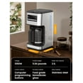 thumbnail image 6 of 14-Cup Coffee Maker, 24-Hour Programmable Coffee Brewer, Keep Warm, Drip Free, Washable Filter, Stainless Steel, Silver, 6 of 8