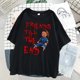 thumbnail image 1 of Women t-shirts gothic vintage Hip hop short sleeve aesthetic Oversize graphic tees tops Hip hop punk harajuku kawaii clothespangjing, 1 of 4