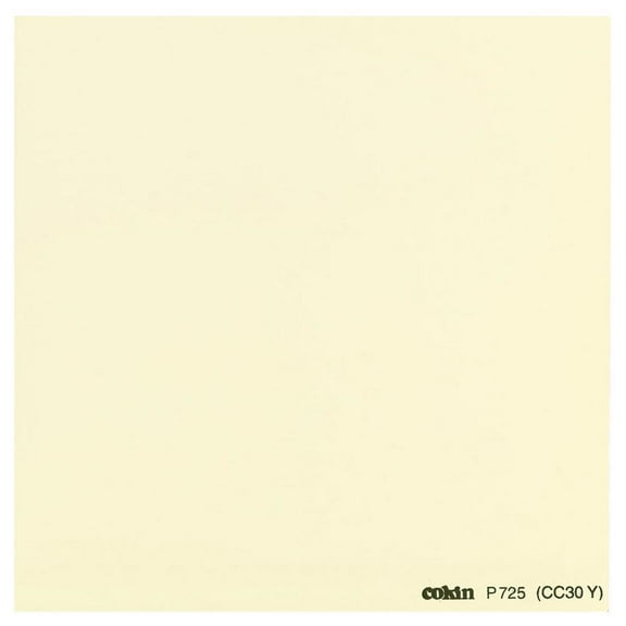 Cokin P725 Yellow Color Correction Filter CC30Y, P-Series