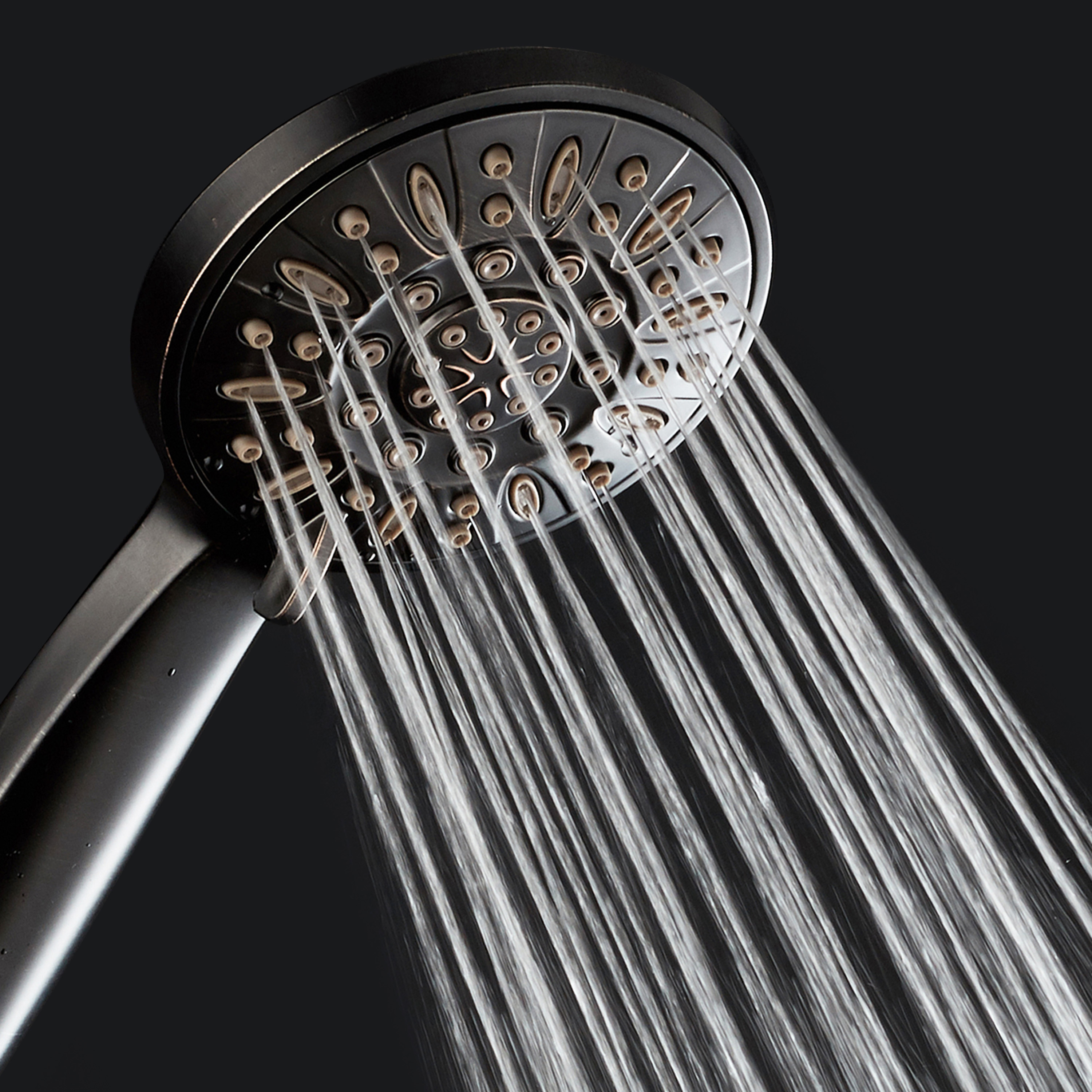 AquaDance 6-Setting High Pressure Luxury Handheld Showerhead photo 4