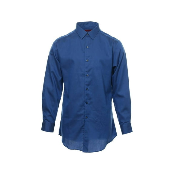 Alfani Blue Button Down Shirt Sport , Size 15-32_33