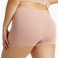 thumbnail image 4 of NAFUU Women's Boyshorts Panties Boxer Briefs Ladies Full Coverage Underwear Body Shaping High Waist Tummy Control Postpartum Briefs Full Coverage Panties, 4 of 5