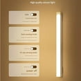 thumbnail image 6 of Light, Infrared Motion Sensor LED Cabinet Light, Magnetic Rechargeable Night Light with 3 Colors for Kitchen, Stairs, Fridge, 6 of 7