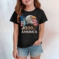 thumbnail image 2 of TAmten 250th Anniversary USA Shirt for Boys Girls 250 Years Birthday 1776 July 4th T-Shirt(Black,13-14Years), 2 of 5