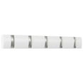 thumbnail image 6 of Umbra Flip 5 Hook Wall Mounted Coat Rack White, 6 of 14