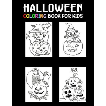 Kids Color: Halloween Coloring Book For Children : Painting books for ...