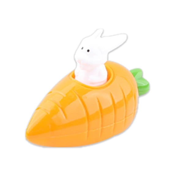 Easter Pull Back Carrot Cars Rabbit Driven Friction Car Fun Gift Vehicles