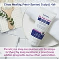 thumbnail image 4 of TriDerma Dry Scalp Control Deep Moisturizing Hair Conditioner, Salon Quality Dry Scalp Treatment with Salicylic Acid, Exfoliates, Softens, Moisturizes & Strengthens Hair with Exotic Mongongo Oil - 6oz, 4 of 9