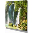 thumbnail image 2 of Detian Waterfall in Vietnam - Oversized Landscape Canvas Art, 2 of 3