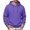 Purple&20^0720B, variant on Fabrcox Hoodies Men Big and Tall Long Sleeve Mens Sweatshirt Hoodie Casual Drawstring Solid Color Men's Pullover Shirts with Kangaroo Pocket XL