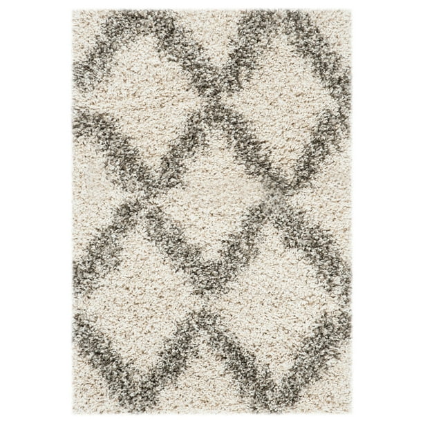 Safavieh Hudson Franklin Geometric Diamonds Shag Area Rug or Runner