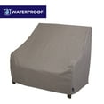 thumbnail image 3 of Modern Leisure Garrison Waterproof Patio Loveseat Cover, 66"L x 40"W x 39"H, Gray, 3 of 14