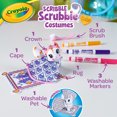 thumbnail image 6 of Crayola Scribble Scrubbie Pets Mermaid Playset, Beginner Child, 6 of 10