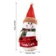 thumbnail image 3 of Christmas Gnomes Christmas Decorations Indoor Home Decor Plush Handmade Toy 8*5inch, 3 of 8