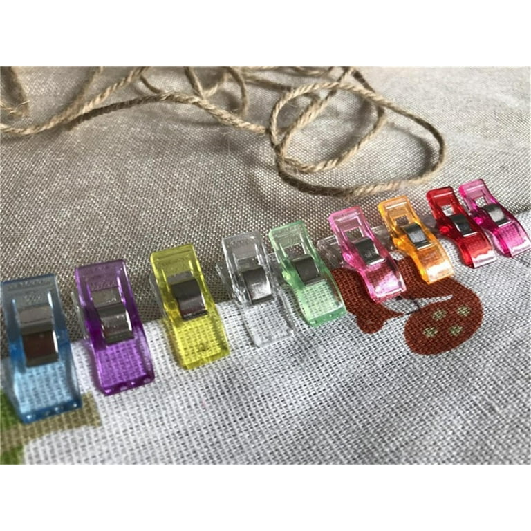 Happon Sewing Clips for Fabric and Quilting 20 Pcs, Embroidery Clips of  Sewing Products for Sewing Supplies and Accessories, Multi-Color