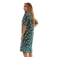 thumbnail image 2 of Just Love Short Sleeve Nightgown Sleep Dress for Women Sleepwear (Swirl Moon and Stars, X-Large), 2 of 3