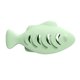 thumbnail image 1 of Juguete interactivo de silicona para gatos con forma de pez, comedero para gatos de interior, dispensador de golosinas multifuncional, juguete para morder para gatitos, suministros para mascotas., 1 of 8