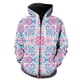 thumbnail image 1 of Sudadera con capucha y cremallera para hombre, estilo nacional retro, estilo urbano, informal, con capucha, sudaderas con estampado 3D, moda de manga larga, genial, 1 of 6