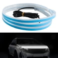 thumbnail image 3 of Tira de luz para capó de coche, decoración exterior para motor de coche, apta para piezas de coche Luz blanca de 150 cm., 3 of 9
