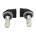 thumbnail image 3 of Ficarrico 2 bombillas LED antiniebla diurnas de alta potencia para coche, 12-24V, 50W, para Hyundai Accent, 3 of 8