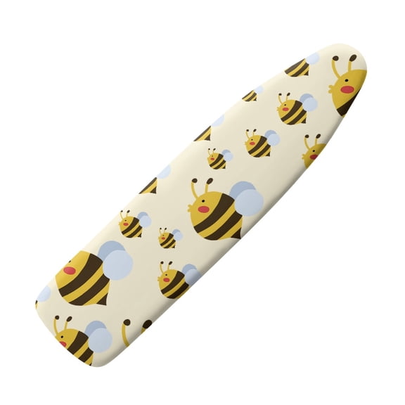 HELLHERO Ironing Board Covers Elastic Edge Fabric Bee Washable Elastic Edge Ironing Board Covers for Friends for Home