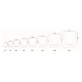 thumbnail image 3 of The HC Companies Classic 21" Plastic Round Plant Pot Saucer, Brown (6 Pack), 3 of 12