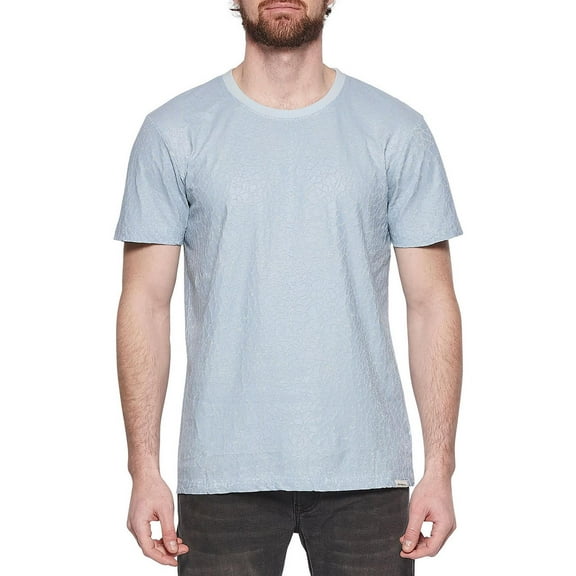 Eleven Paris Mens Cotton Textured T-Shirt