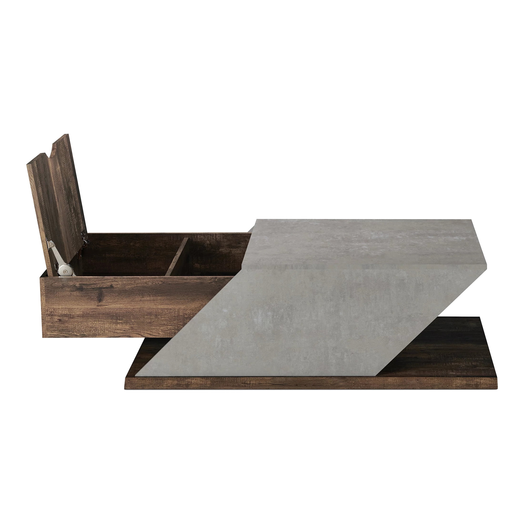 Furniture of America Drury Lift-Top Coffee Table, Reclaimed Oak