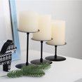 thumbnail image 6 of HHGBAD Candlestick Holders, Metal Taper Candle Stands, Vintage Design, Suitable for Home Decoration, Perfect for Holidays and Housewarming Gifts, Easy to Clean, 3PC, 6 of 7