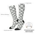 thumbnail image 4 of KLL Happy Football Print Cool Socks Men's Women's Crew Socks Funny Crazy Novelty Stockings, 4 of 6
