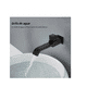 thumbnail image 3 of Grifo Baño Mezcladora Monomando Llave Lavabo Cocina De Pared Xtellar negro, 3 of 3
