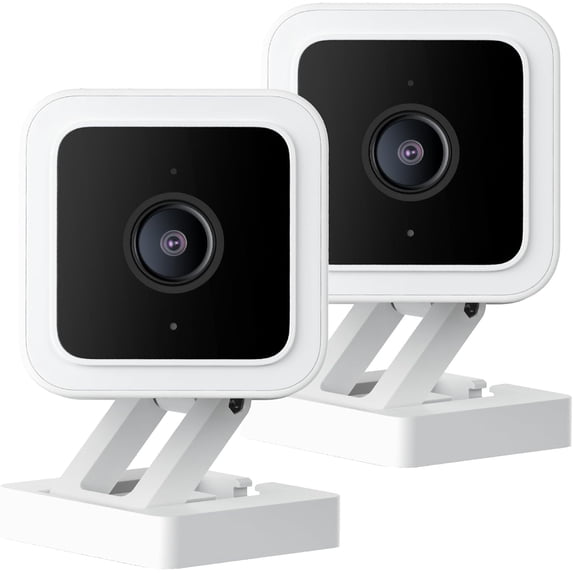 Restored Wyze Cam v3 with Color Night Vision, 1080p HD Indoor/Outdoor Video Camera, 2-Way Audio, Compatible with Alexa, Google Assistant, and IFTTT, White (Refurbished)