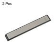 thumbnail image 3 of Juego de 2 piezas de piedra de afilar de diamante de 600 granos para tijeras y herramientas de cocina, tono plateado, 3 of 7