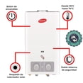 thumbnail image 4 of Calentador Instantáneo 12L para Gas Natural, Reacondicionado blanco, 4 of 7
