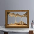 thumbnail image 3 of Yirtree 3D Dynamic Sand Art Liquid Motion, Moving Sand Art Picture Rectangle Glass 3D Deep Sea Sandscape in Motion Display Flowing Sand Frame Relaxing Desktop Home Decor, 3 of 8