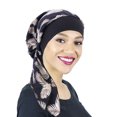 thumbnail image 3 of Uooqdmx Head Scarf, Head Scarf, Head Scarf for Women's Hair, Women Head Scarf Hat Cap Hair Scarf Turban Head Wrap Turban Hats Headwear, Head Coverings for Women, Black One Size, 3 of 3