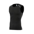 thumbnail image 4 of Men's Quick Drying Sleeveless Compression Vest - Blend Material, Muscle Fit, for Running/Fitness, 4 of 4