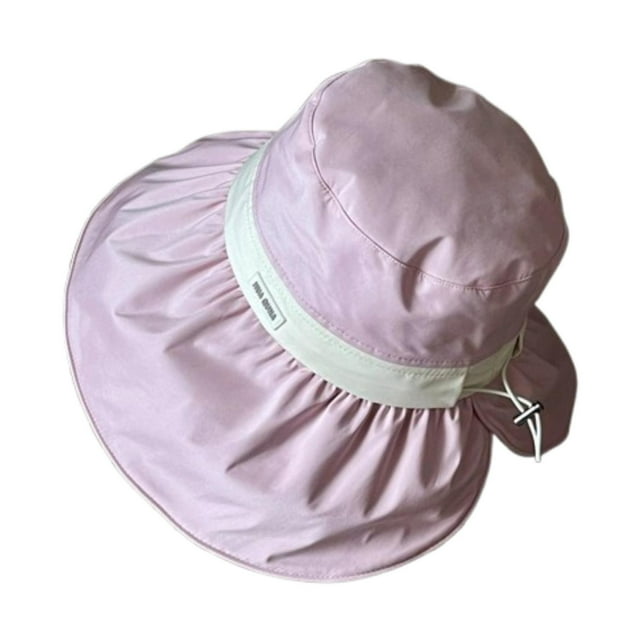 Mujeres gorro de sol de moda para caminatas para caminar de viaje Jardín de vacaciones de campamento Rosa