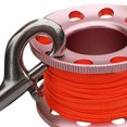 thumbnail image 3 of Aleación de aluminio Resistente a la corrosión Alta visibilidad Perno de doble naranja Sunnimix Dive Reel Scuba, 3 of 8