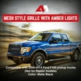 thumbnail image 2 of AMERICAN MODIFIED Gril en Maille Style Raptor pour Ford F150 2009-2014, Noir Mat, 2 of 12