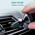 thumbnail image 5 of Car Phone Mount Magnetic Phone Car Mount Strong Magnet Air Vent Mount 360°, 5 of 5