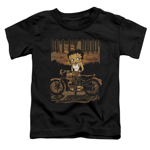 Betty Boop - Rebel Rider - Toddler Short Sleeve Shirt - 2T