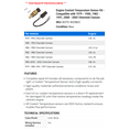thumbnail image 2 of Engine Coolant Temperature Sensor Kit - Compatible with 1979 - 1980, 1982 - 1997, 2000 - 2002 Chevy Camaro 1983 1984 1985 1986 1987 1988 1989 1990 1991 1992 1993 1994 1995 1996, 2 of 2