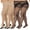 2pack, variant on 4 Pairs Plus Size Pantyhose for Women 20 Denier Sheer Stocking